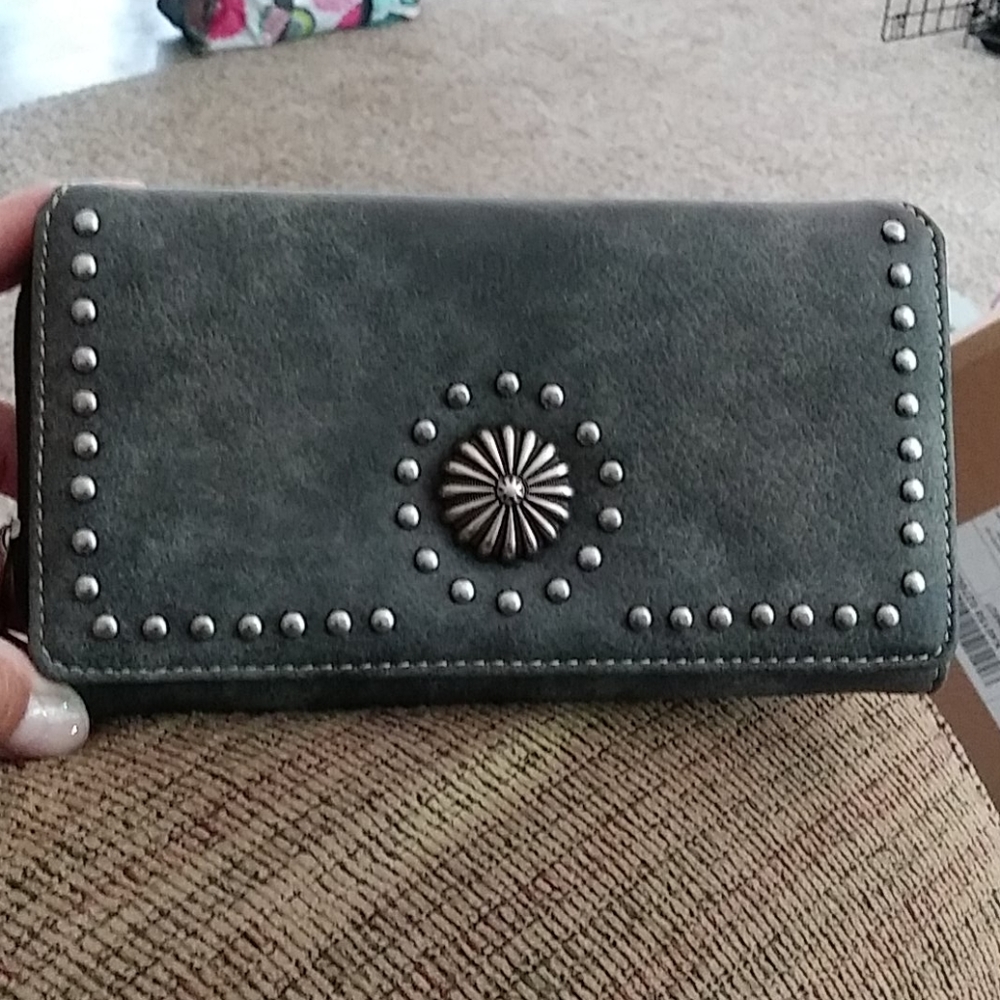 Wallet gray Montanna West